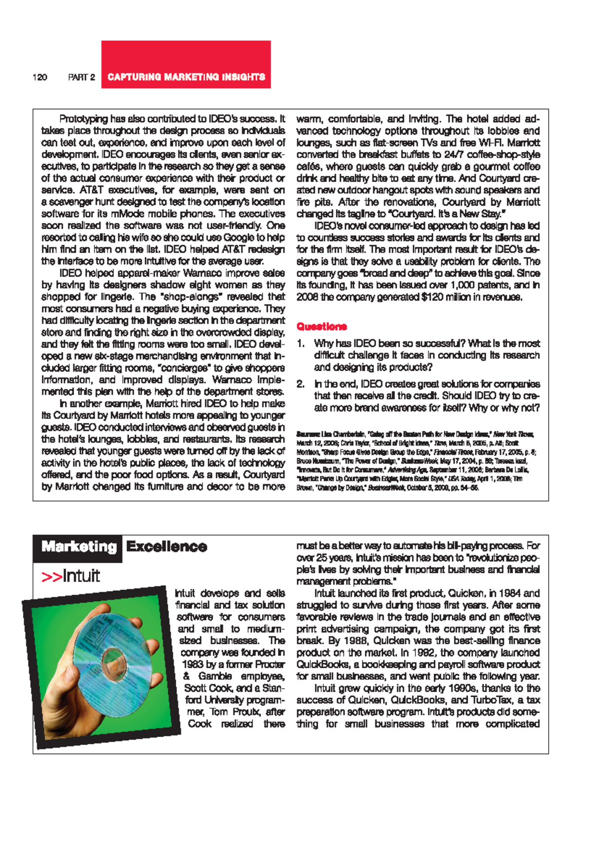 Case Study on IDEO and Intuit: Marketing Insights and Innovations - Studocu