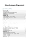 Rettevejledninger til Obligationsret - Øvelsesopgaver og Eksamen 2024