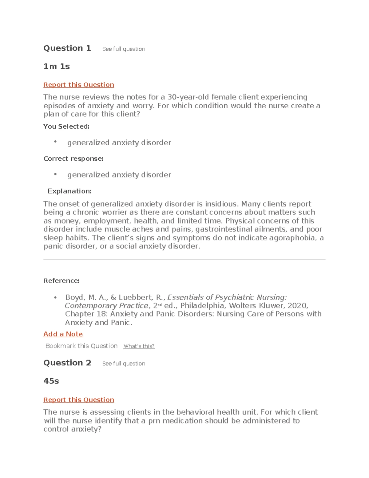 NUR 203 Final Exam 3 Review Questions on Nursing Fundamentals - Studocu