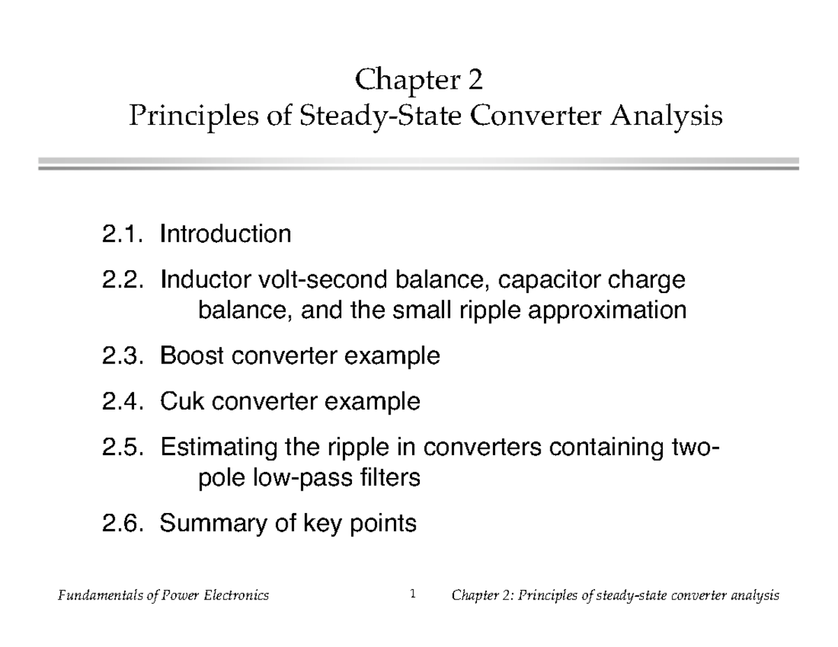 Ch2slides Fundamentals of Power Electronics Robert W. Erickson ...