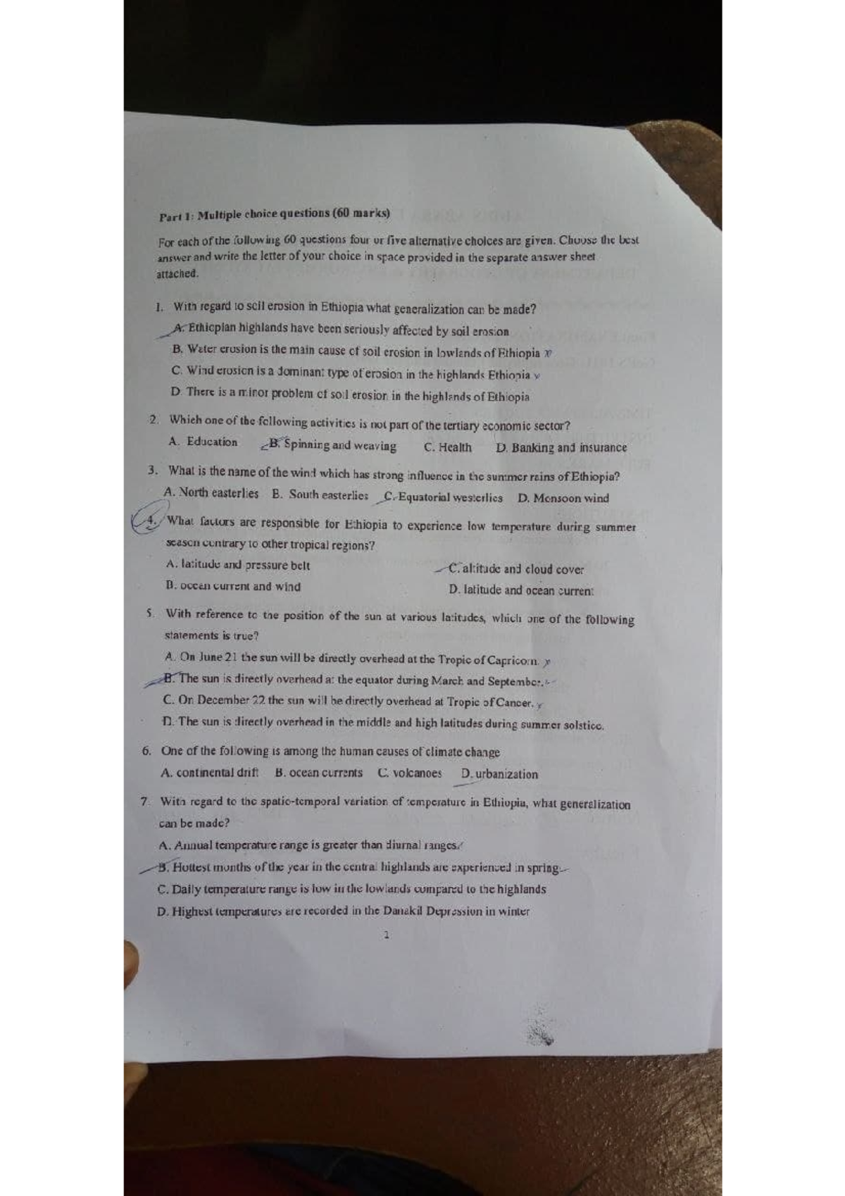 Geography Final Exam Study Guide - Studocu