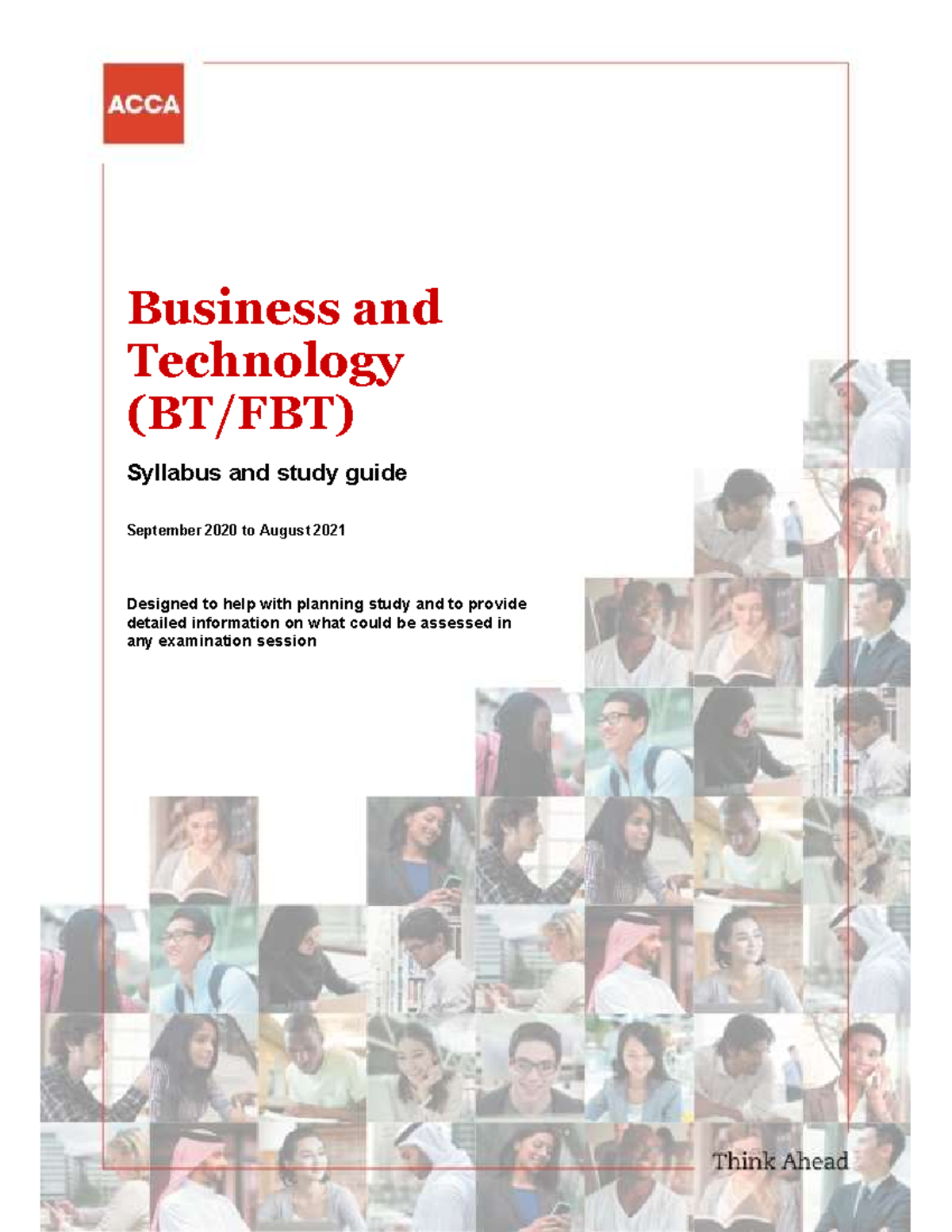 FBT Syllabus: Comprehensive Guide to Business & Technology (2020-21 ...