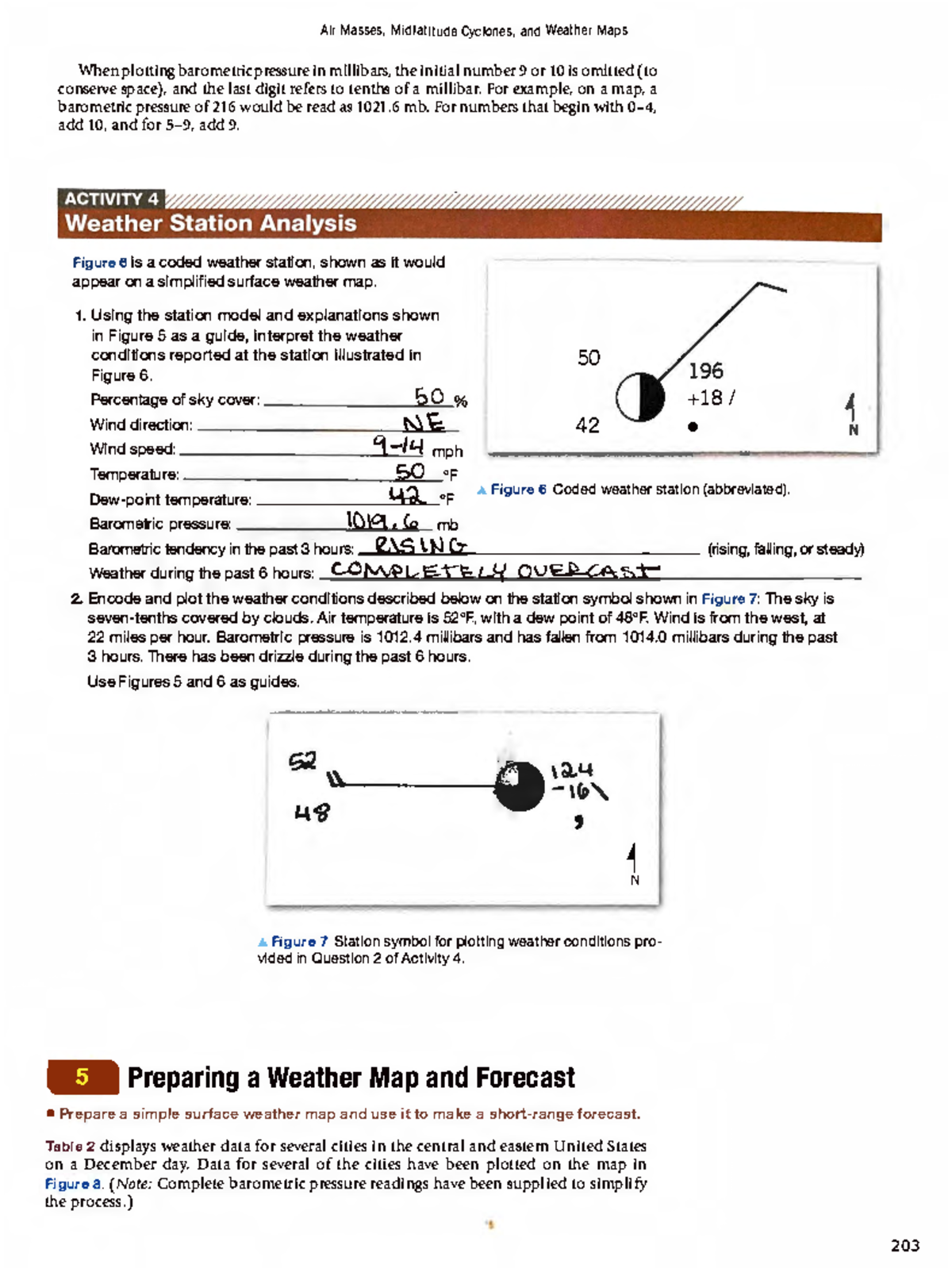 ESCI 1020 Lab Manual: Air Masses, Midlatitude Cyclones & Weather Maps ...