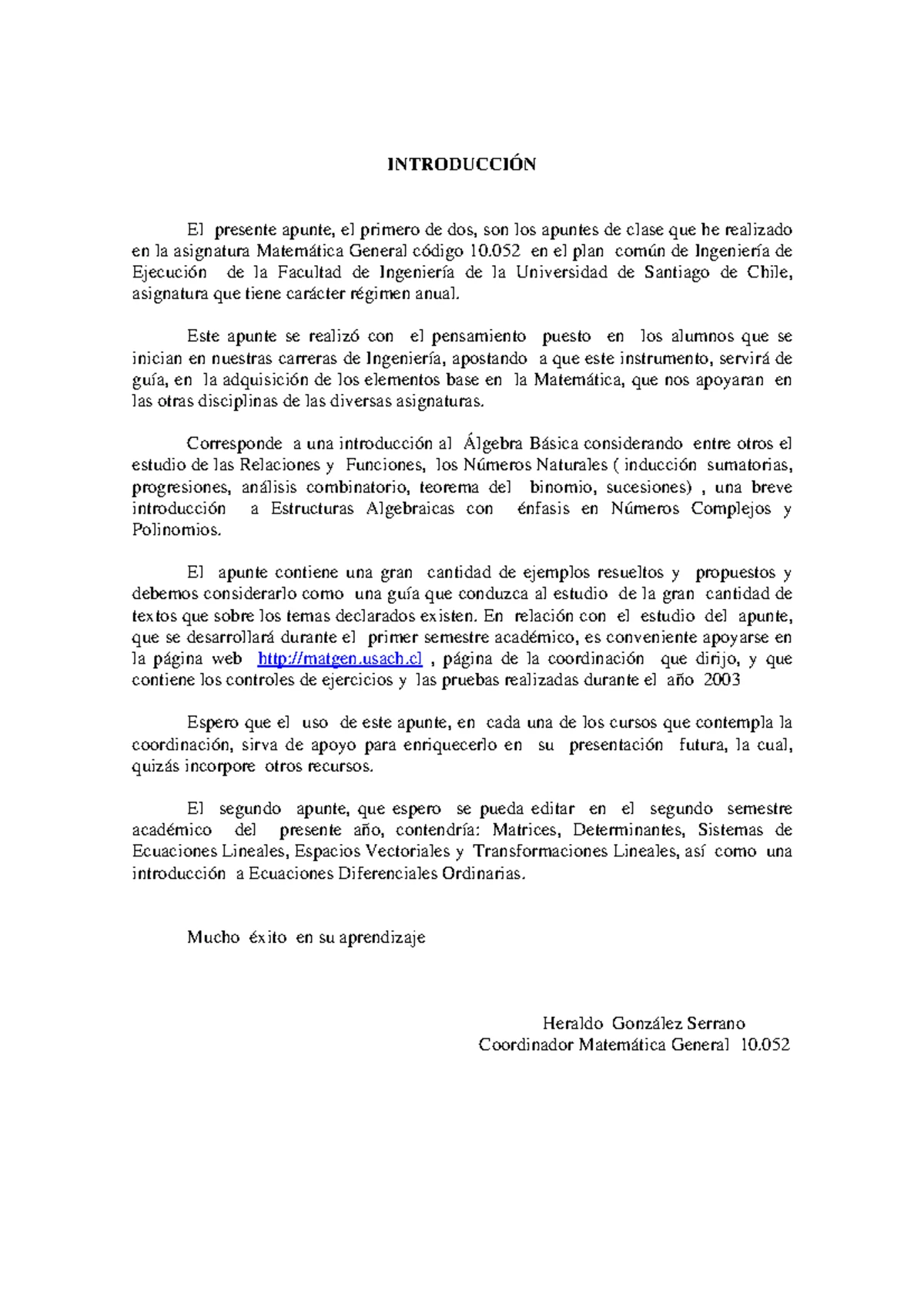 Algebra Control 2 forma c usach - Álgebra I Álgebra II - Control 2 ...