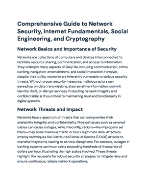Network Security - Study Notes & Assignments - Studocu
