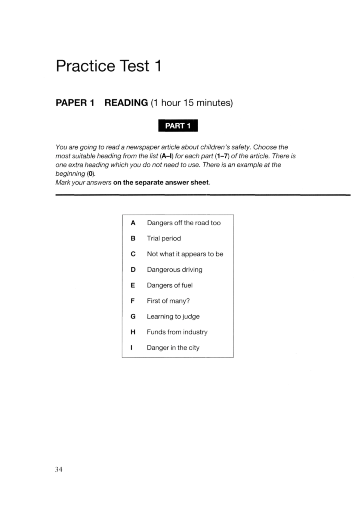 Practice Test 1 - Reading Comprehension Examen (T1 R) - Studocu