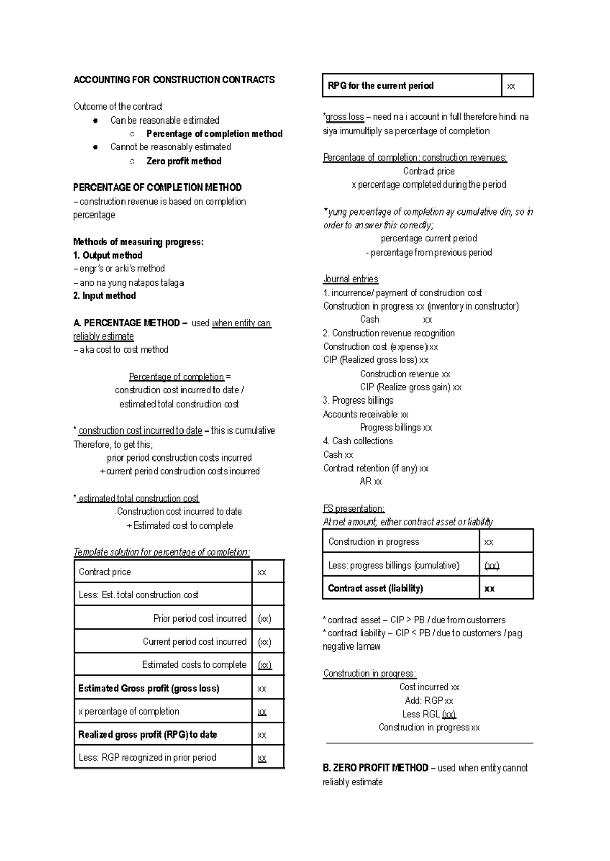 Accounting for Construction Contracts: Overview & Methods Explained ...
