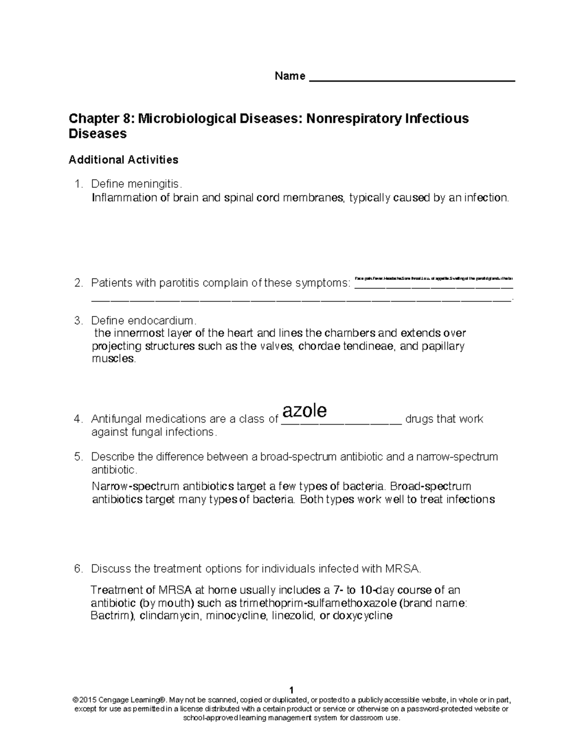Module 7 Assignment: Microbiological Diseases & Case Studies - Studocu
