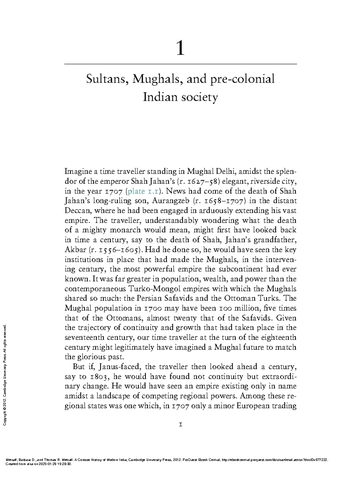 A Concise History of Modern India: Insights on Colonial Rule and ...