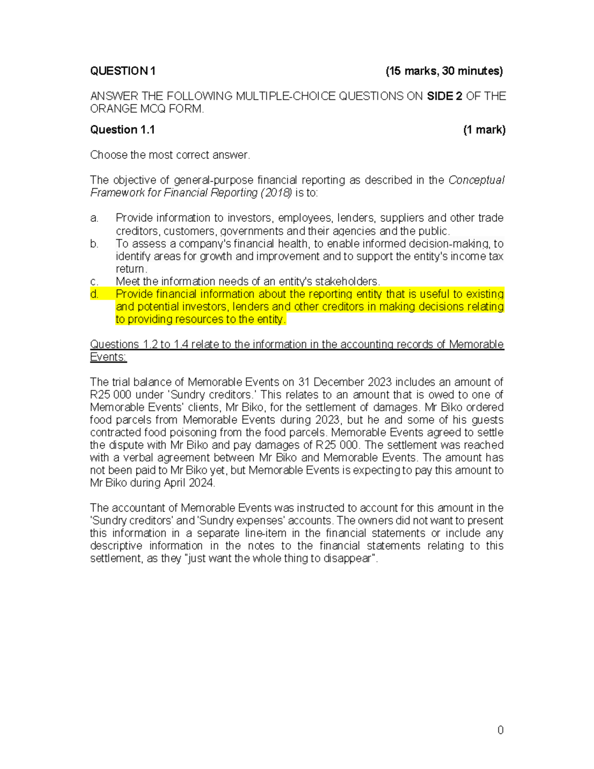 Assessment 2 Suggested Solutions for Financial Reporting 2024 - Studocu