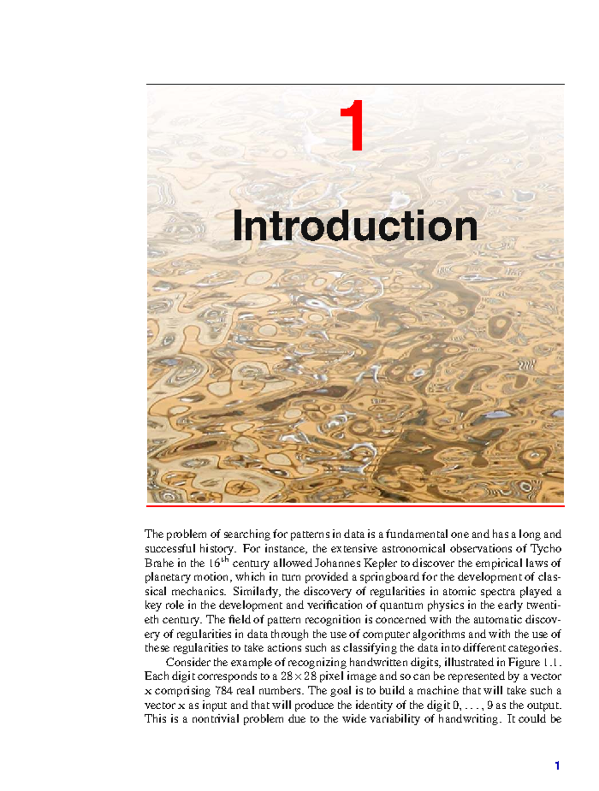 CT1: Introduction to Pattern Recognition and Machine Learning Concepts ...