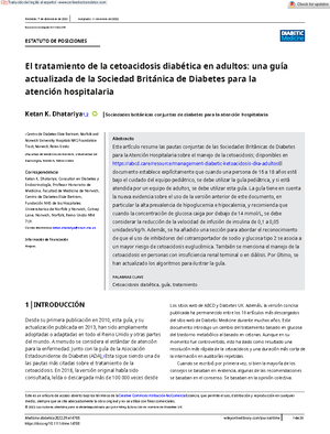 The management of diabetic ketoacidosis in adults—An updated guideline ...