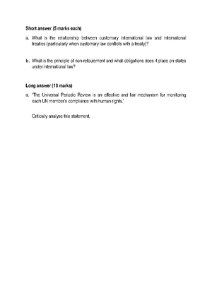 [Solved] Describe the relationship between human needs and human rights ...