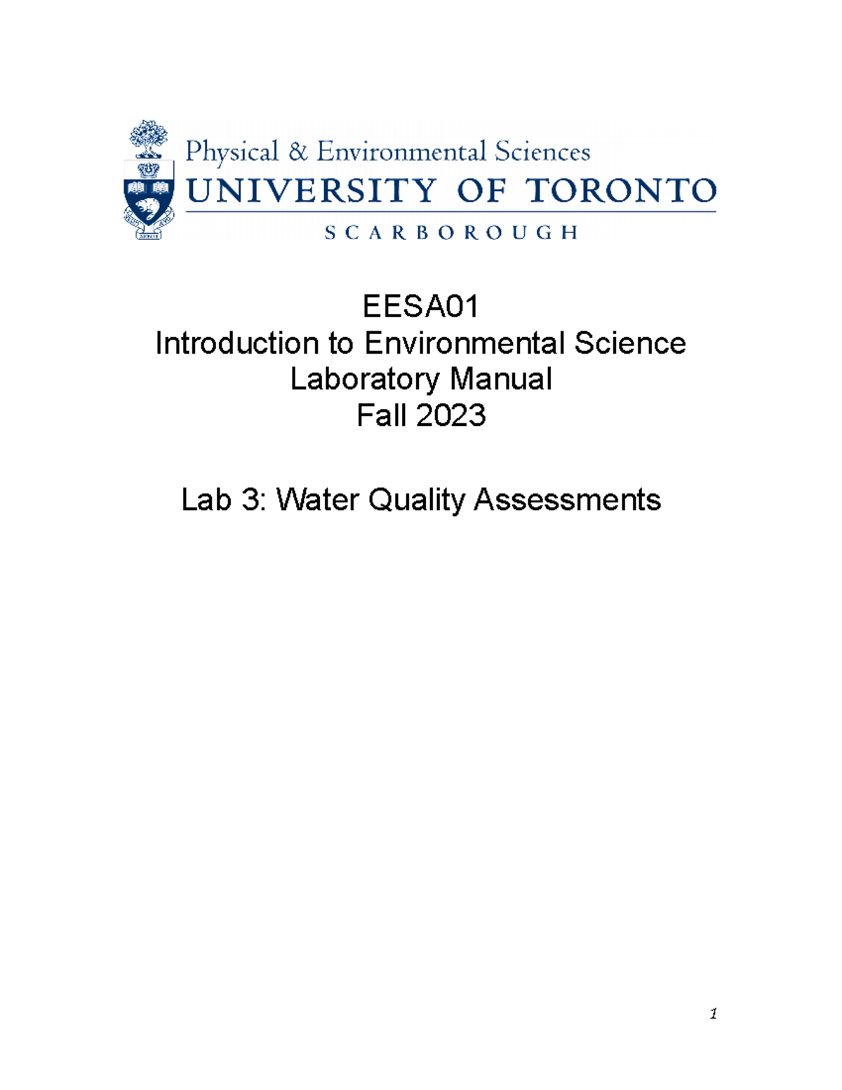 PRA00014 - worth 15 percent - EESA Introduction to Environmental ...