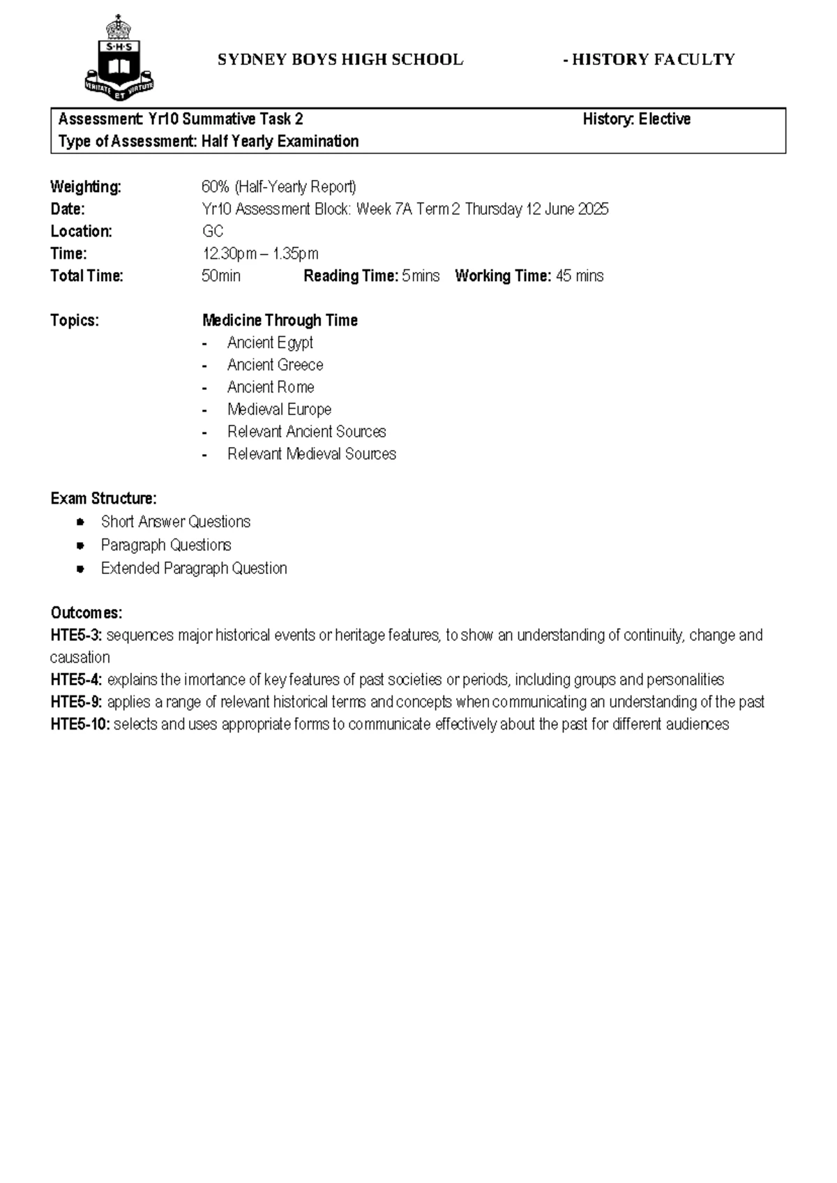 Year 11 Business Studies 2020 HSC Exam - Total Marks 80 - Studocu