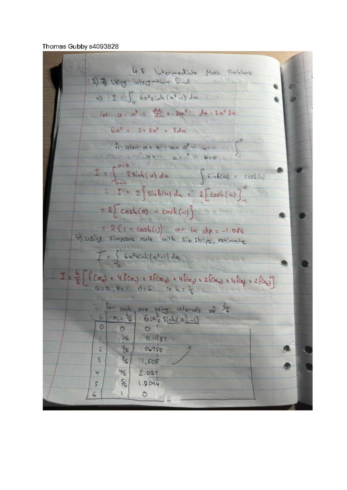 4.3 Intermediate Math Problems: Integration Techniques and Applications ...