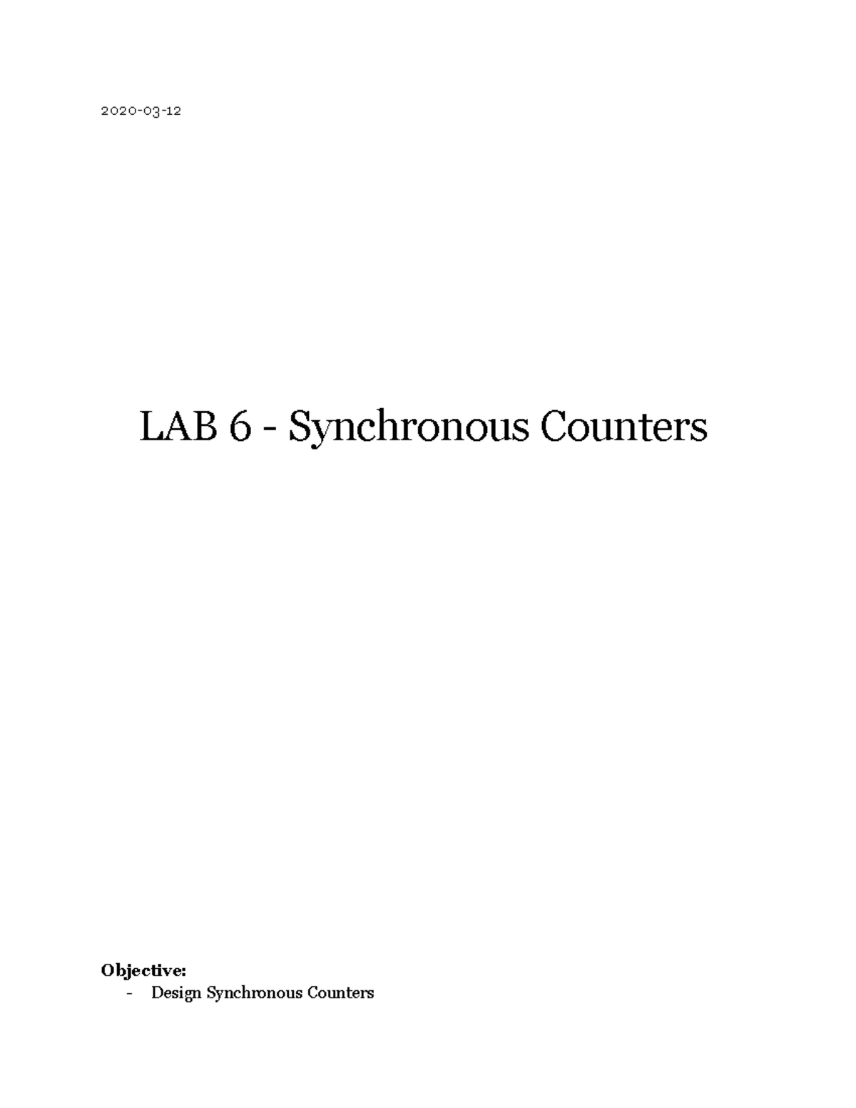 Lab Report 5 - ITI1100: Exploring Latches & Flip-Flops in Digital ...