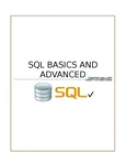SQL Basics and Advanced Concepts: A Comprehensive Guide (250714)