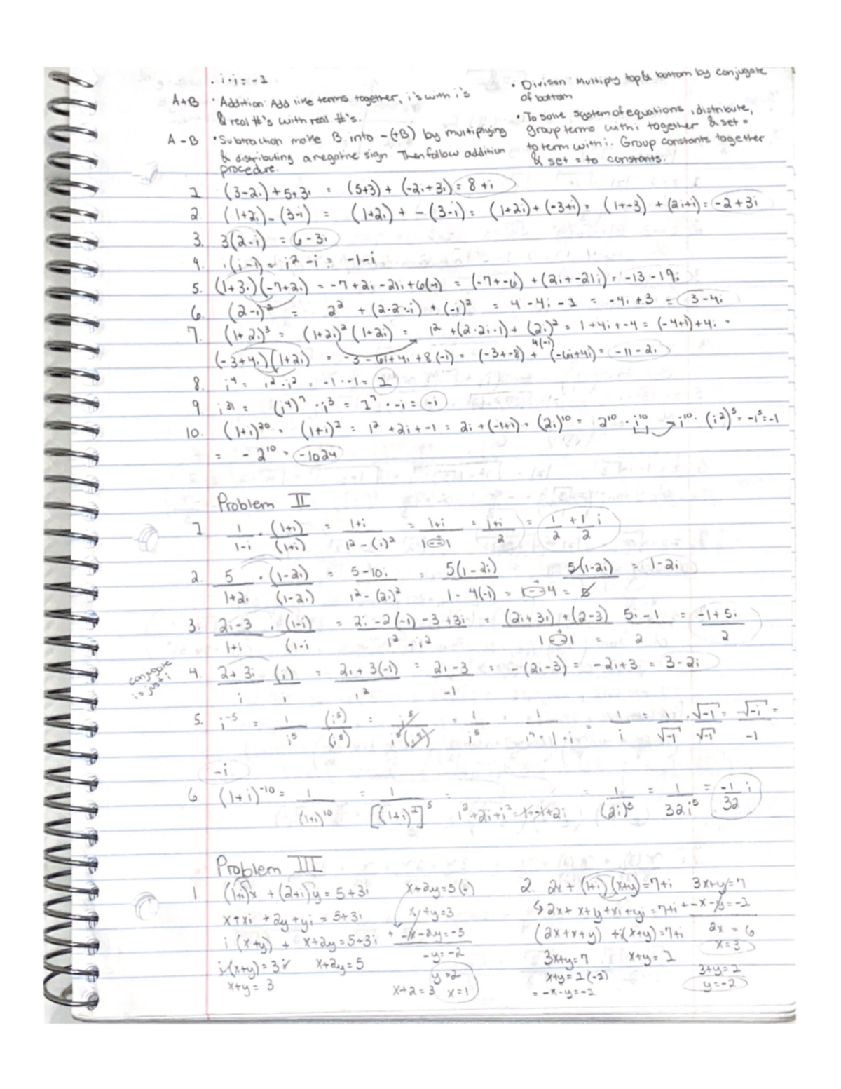 Complex Numbers Practice Problems (Euler's Method) - Studocu
