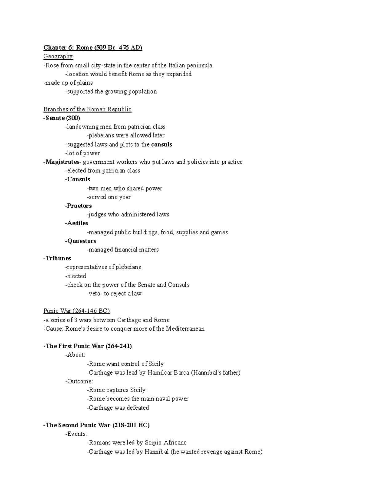 Global Final Exam Study Guide: Key Themes in Medieval History (509 BC ...