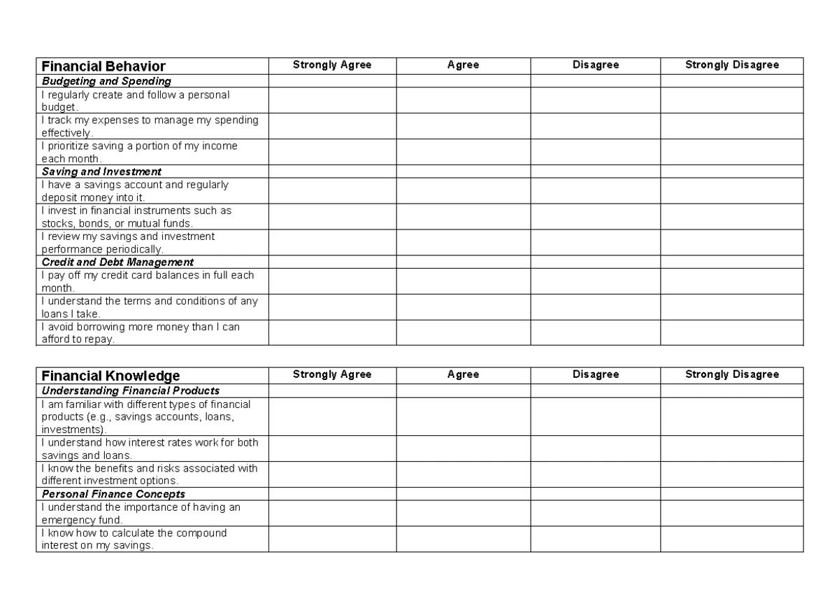 Theoretical Background on Financial Management of Minimum Wage Earners ...