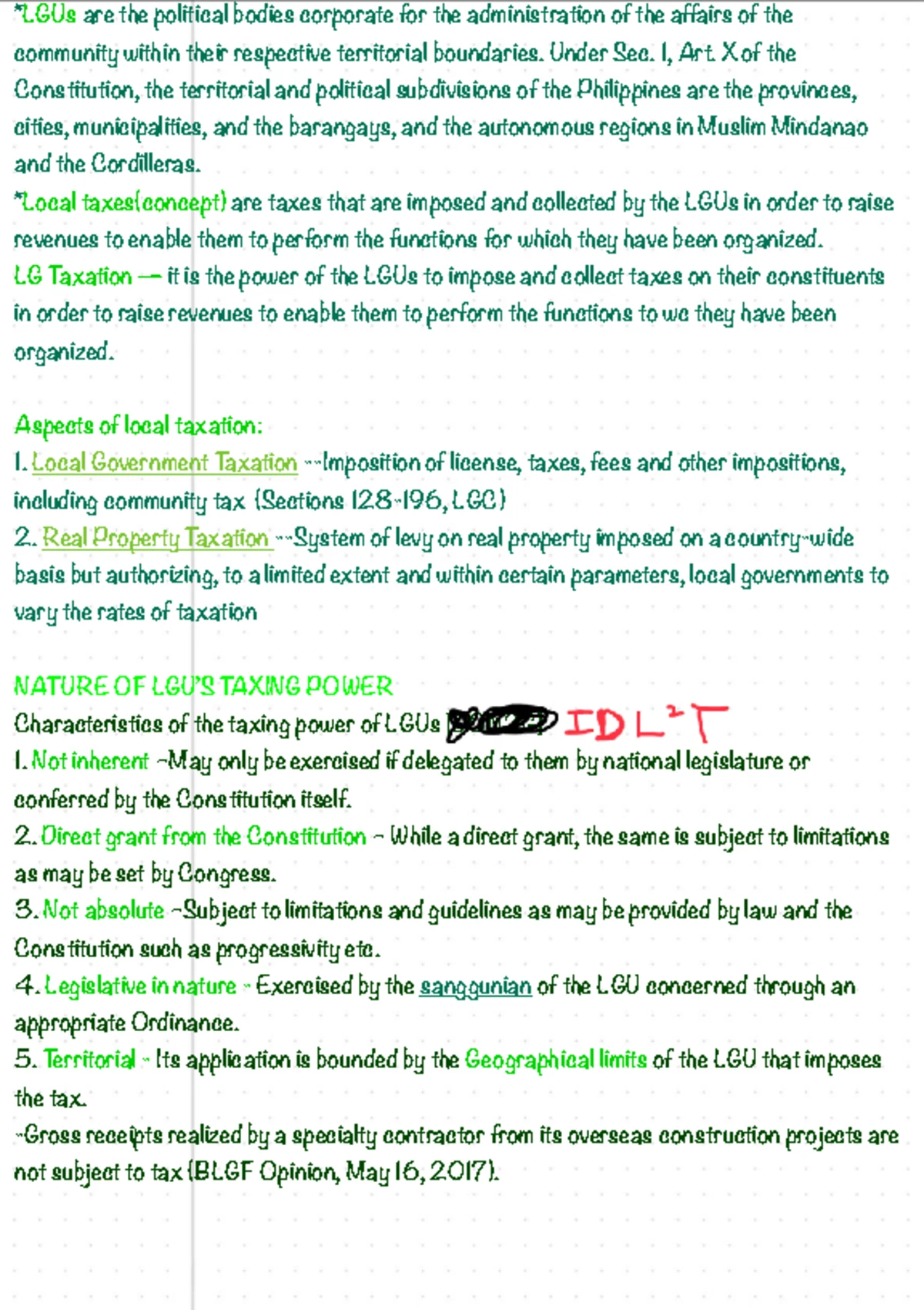 OPT, Excise, and DST Overview - Taxation in the Philippines - Studocu