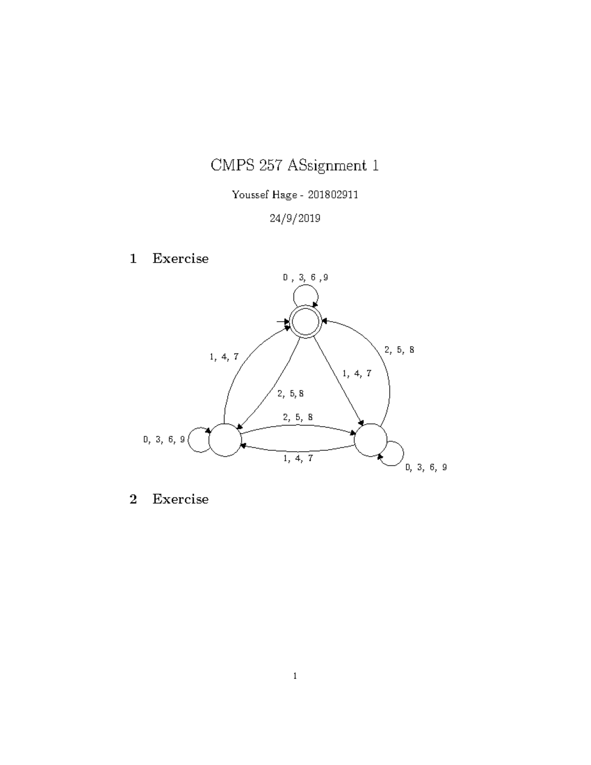 CMPS 257 Assignment 1 - Comprehensive Solutions and Exercises - Studocu