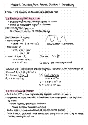 Module 5 Lecture Notes - Molecular Structure and orbitals Bonding ...