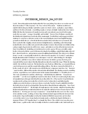 Interior Design 264 Paper - Margaret Carnes INTERIOR_DESIGN INTERIOR ...