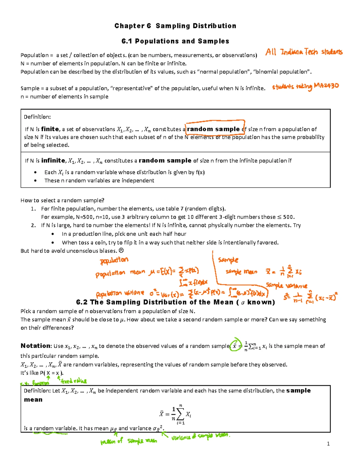 Inferential Statistics Final Project anon - Inferential Statistics ...
