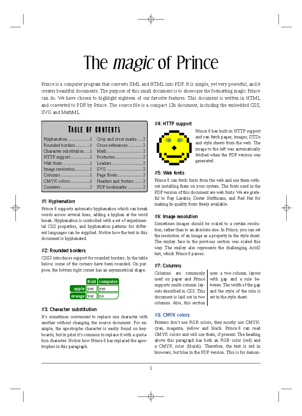 Prince 6 Features Showcase: XML/HTML to PDF Conversion - Studocu