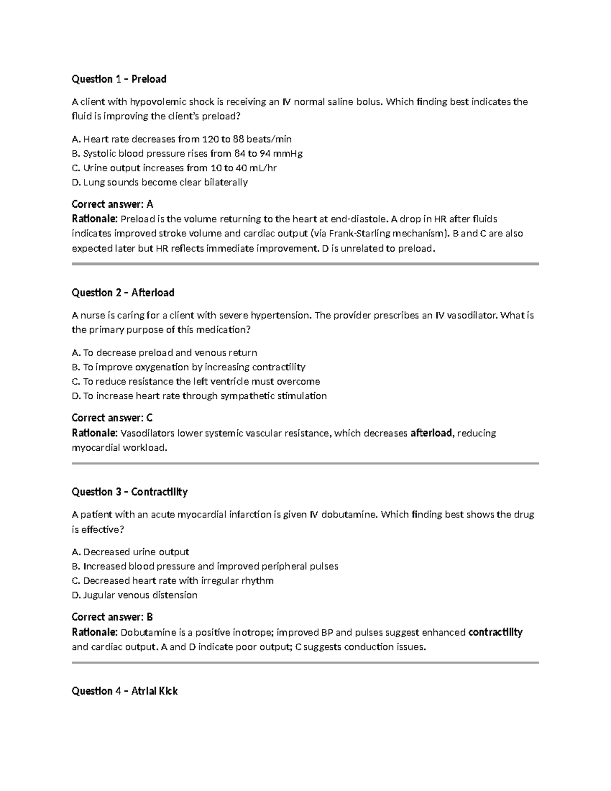 Perfusion AI - Sims Notes: Understanding Hemodynamics and Reflexes ...