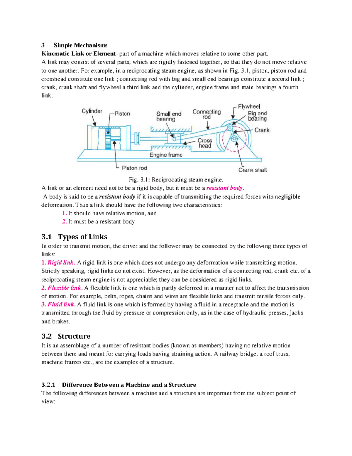 3.0 ME 101: Simple Mechanisms in Kinematics - Studocu