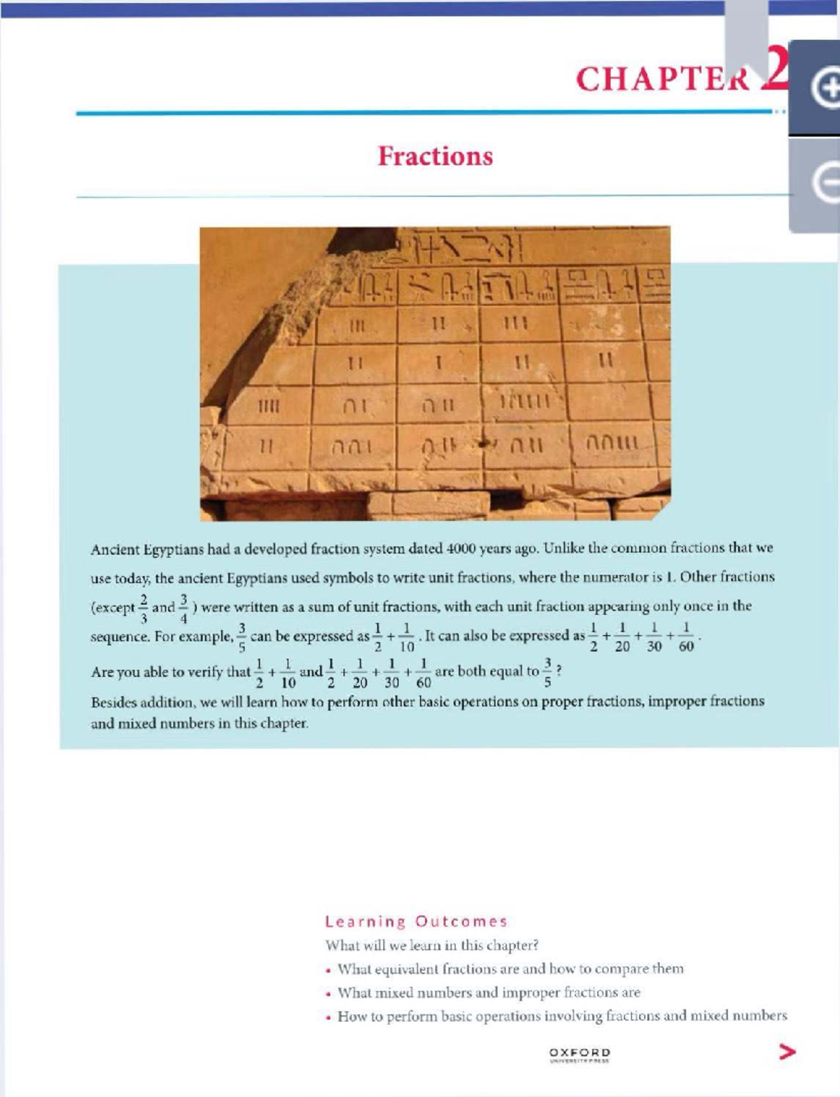 CHAPTER 2: Fractions - Understanding Ancient Egyptian Systems and ...