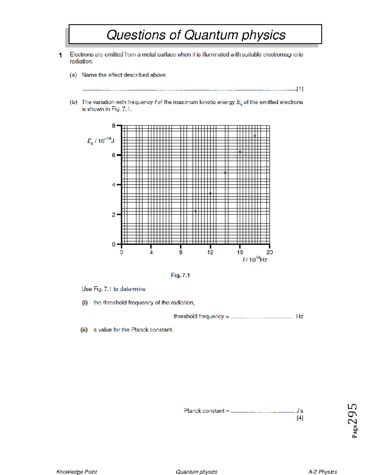 Quantum physics - Physics - Page 295 Questions of Quantum physics 1 ...