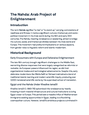 Modern Middle East: Imperialism, Development, and Sectarianism Analysis ...