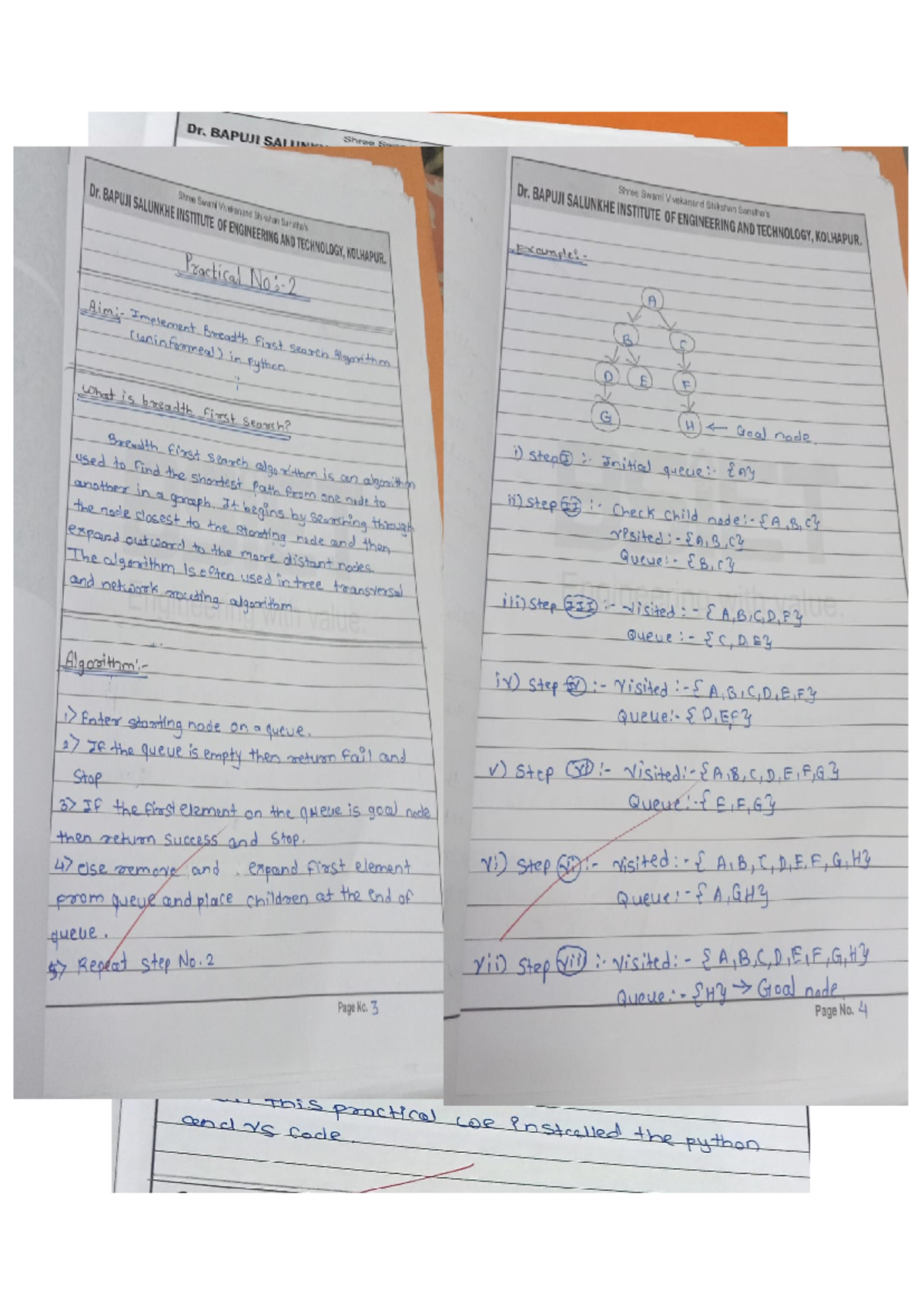 CS101 Practical Exam: Graph Traversal Algorithms and ML Techniques ...
