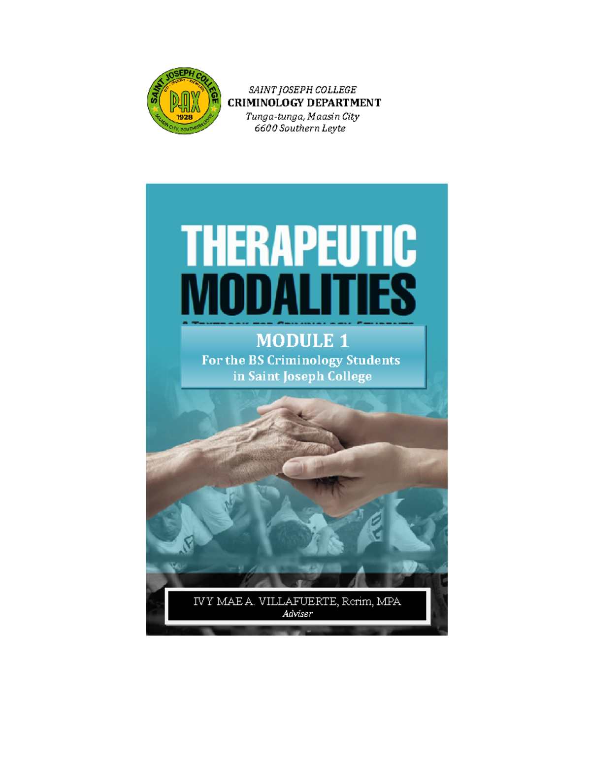 CA 3 Final Exam Notes on Therapeutic Modalities and Human Rights - Studocu