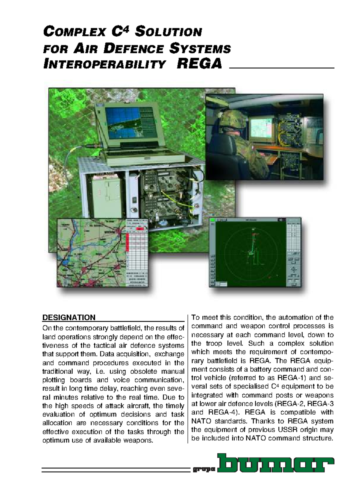 Rega-4: Complex C4 solution for air defence systems interoperability ...