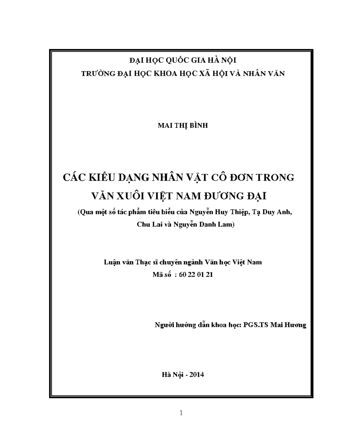 LUAN VAN - Luận văn Thạc sĩ - ĐẠI HỌC QUỐC GIA HÀ NỘI TRƢỜNG ĐẠI HỌC ...