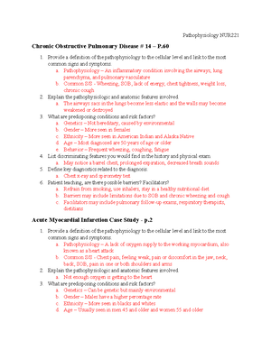 Test 2 Corrections Patho - Pathophysiology NUR TEST 2 CORRECTIONS ...