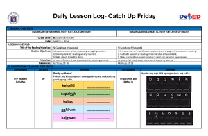 DLL Science 3 Q3 W6 - DLL - GRADES 1 to 12 DAILY LESSON LOG School ...