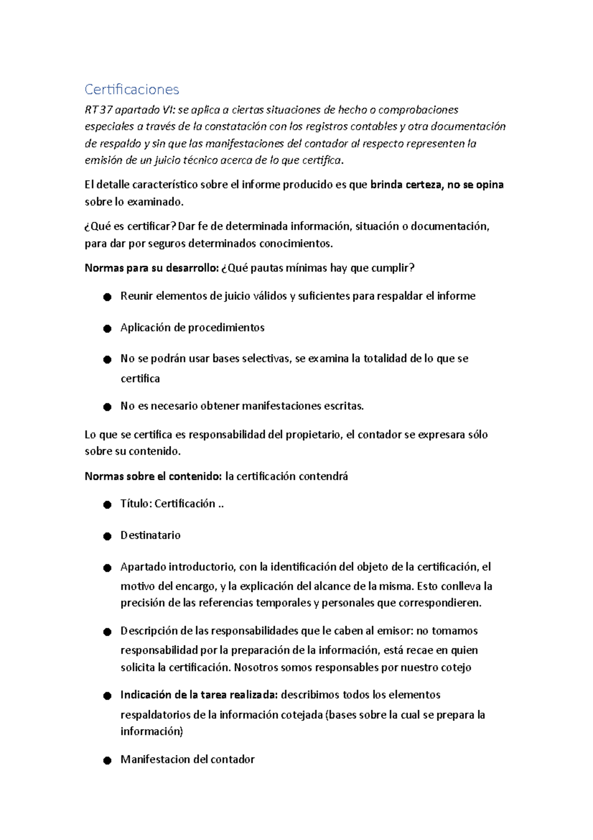 Resumen del Coloquio sobre Certificaciones RT 37 y Normas de ...