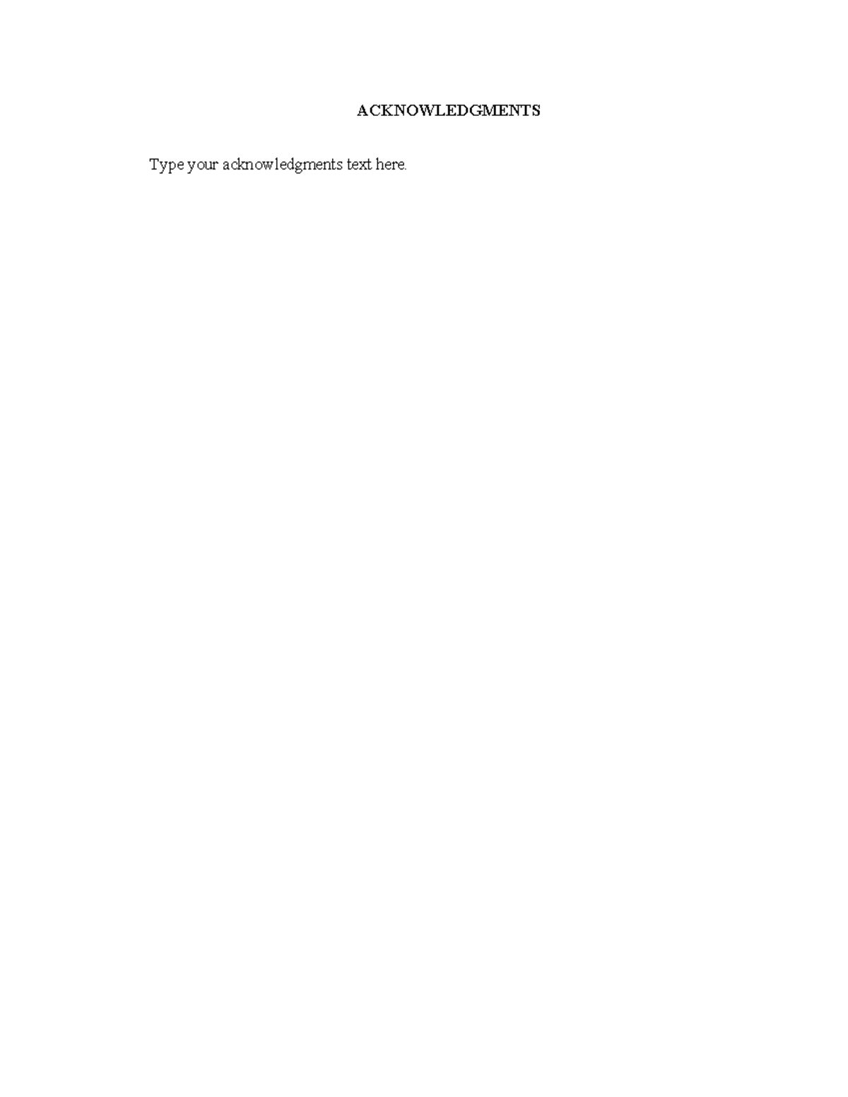 ACKNOWLEDGMENTS & FORMAT GUIDELINES (Not Accounting At All 2) - Studocu