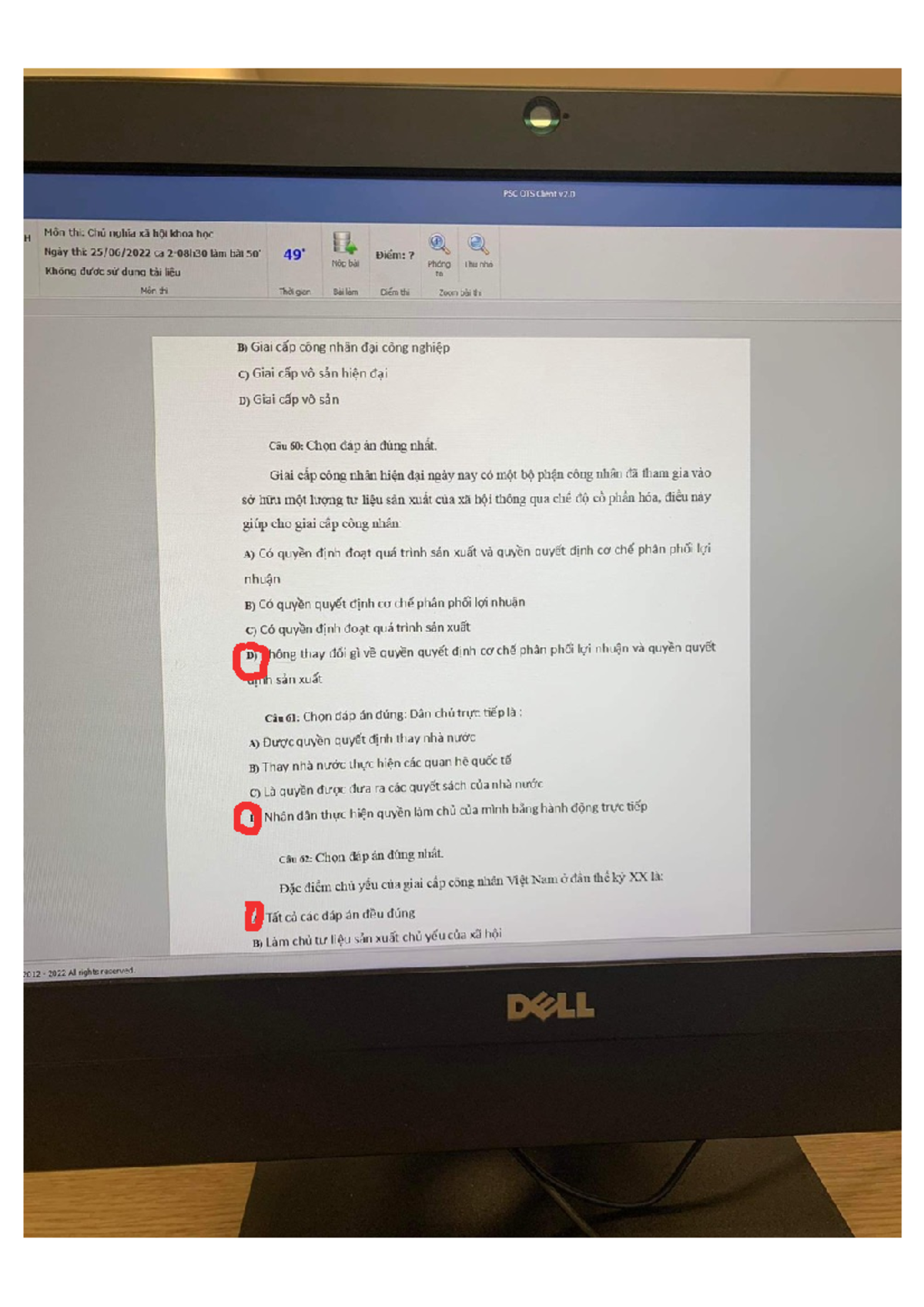 PSC OTS Mon thi: Chu nghia xa hoi khoa hoc - Đề cương chi tiết - Document Preview