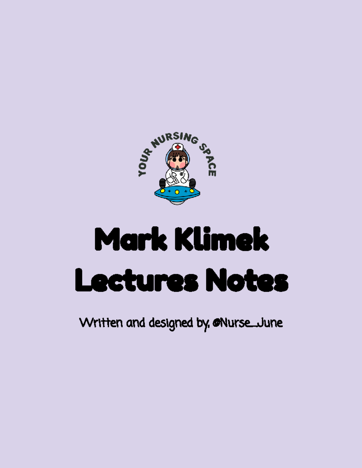 Final Exam Study Notes for MK Course by Nurse June - Document Preview