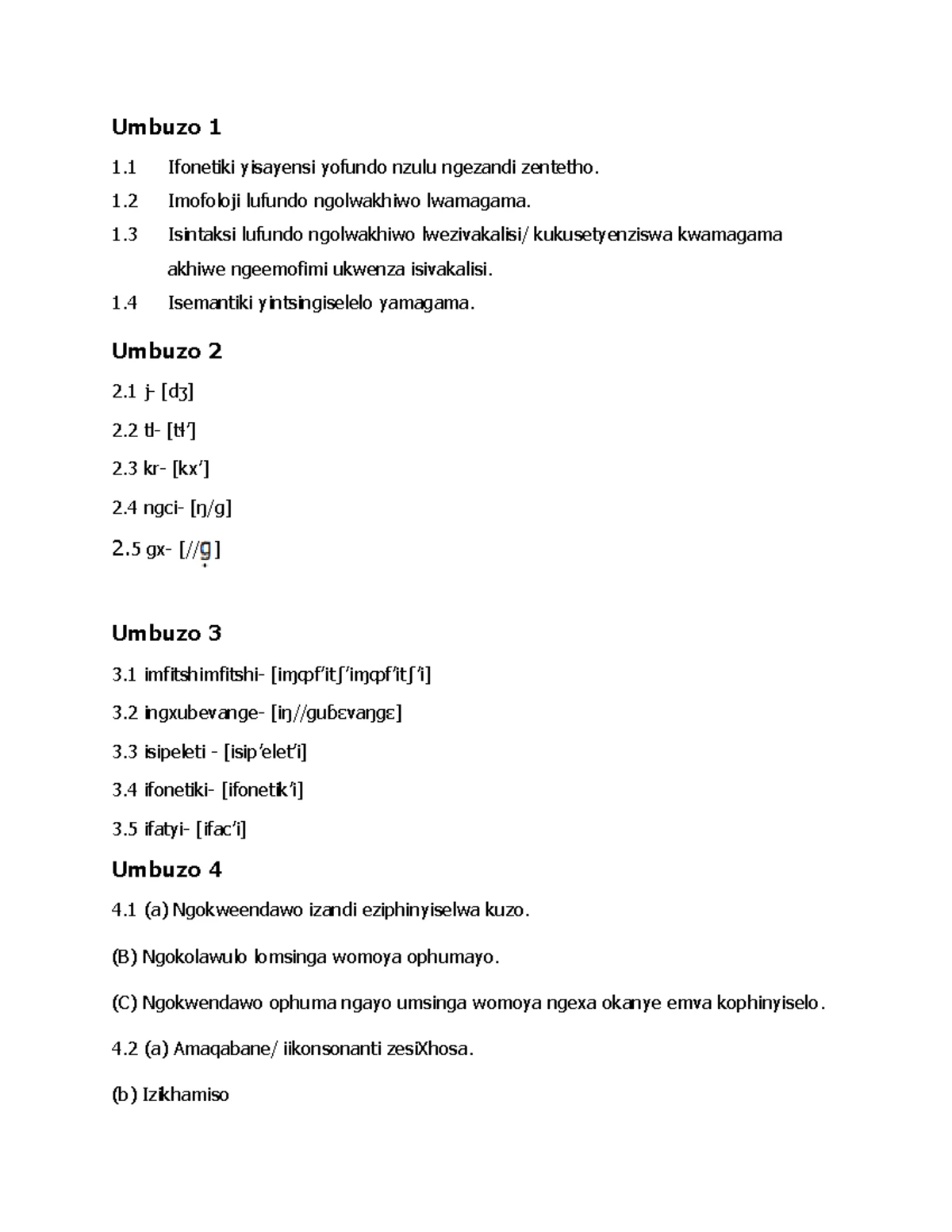 ISIKOLO SEELWIMI NONCWADI: UMSEBENZI WESIKOLO G23M6445 - FINAL ESSAY ...