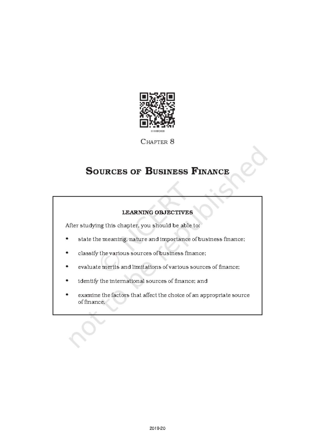 Sources-of-financing 1563992424 - CHAPTER 8 SOURCES OF BUSINESS FINANCE ...