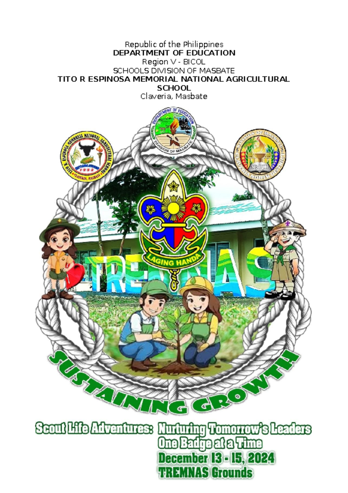 Pamphlet - In-charge of the scouting - Republic of the Philippines ...