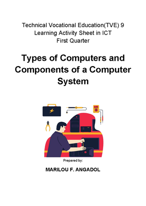 Information Sheet 1 - LO1 - Technical Vocational Education Computer ...